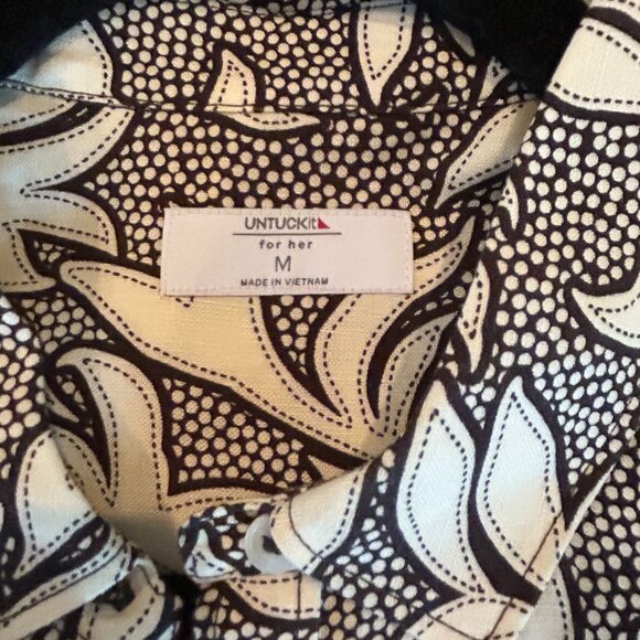 Untuckit For Her Patterned Mini Dress Size M - Picture 4 of 4